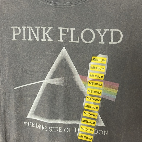 Pink Floyd Grey Graphic T-Shirt NWT Size Medium - Picture 5 of 8